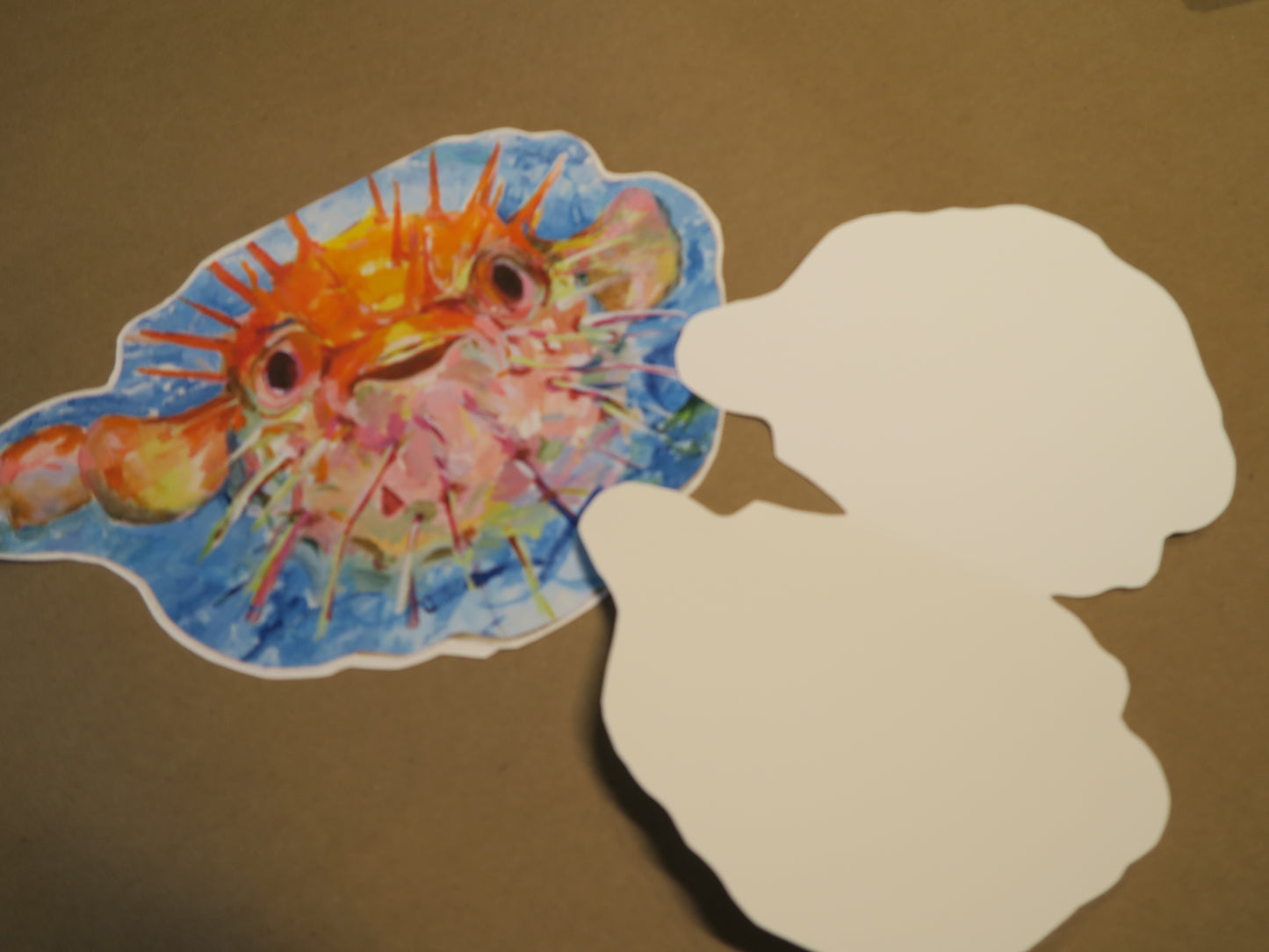 Puffer Fish - Irregular Greeting Cards