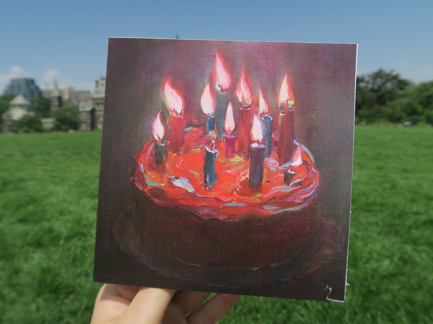 Cake - All Occasion Greeting Card (Blank inside)