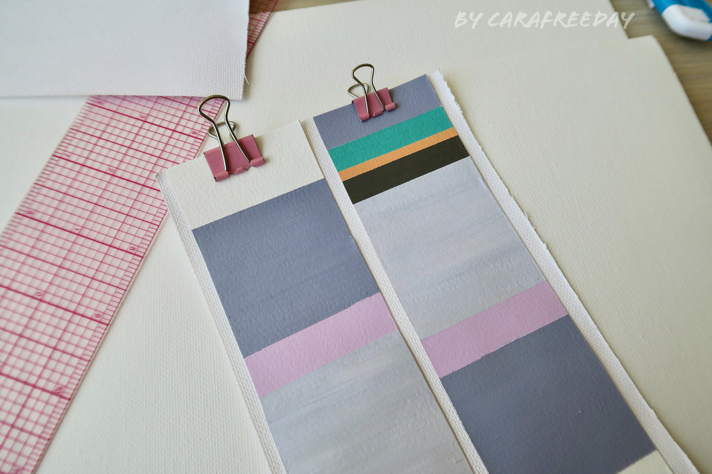 Modern Purple bookmark, Hand painted bookmark, Bendable Canvas bookmark, high quality bookmark, gift for book lover, Book Tok, Minimalist