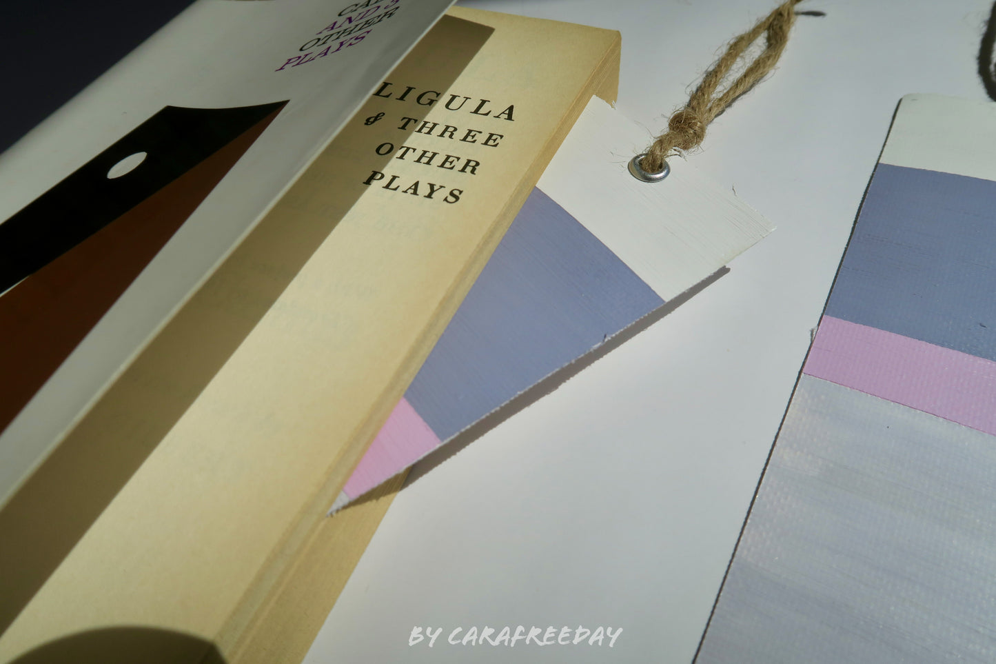 Modern Purple bookmark, Hand painted bookmark, Bendable Canvas bookmark, high quality bookmark, gift for book lover, Book Tok, Minimalist