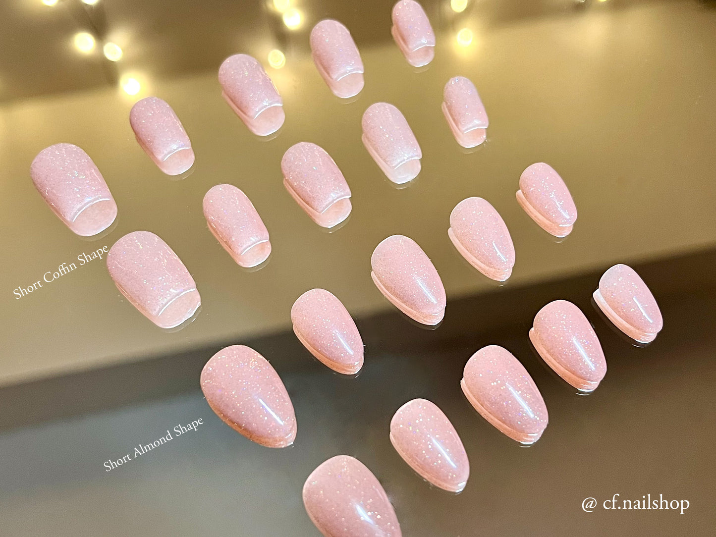 Lady in Pink - Press on nails