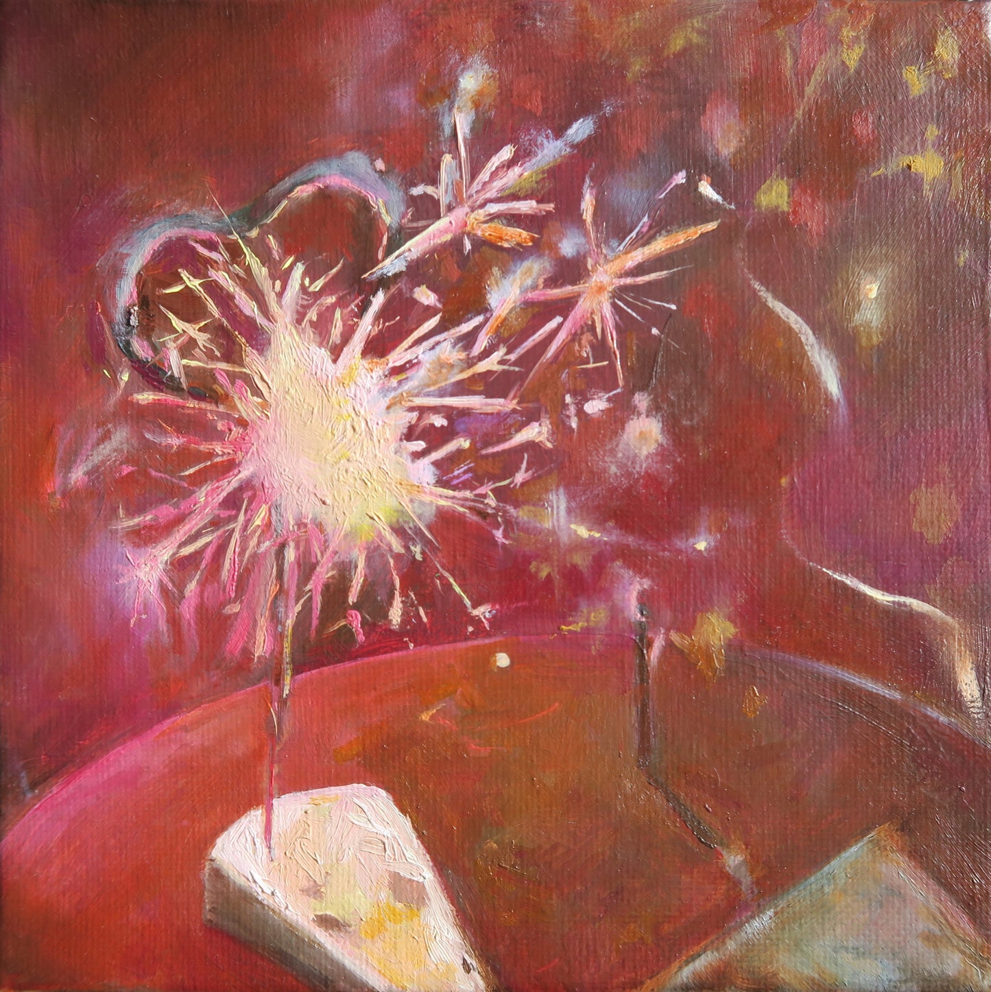 Sparkles with Cake - Art Print - By Freda Tan