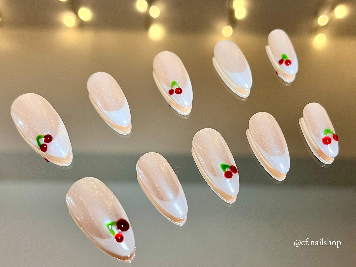 French Cherry - Press on nails