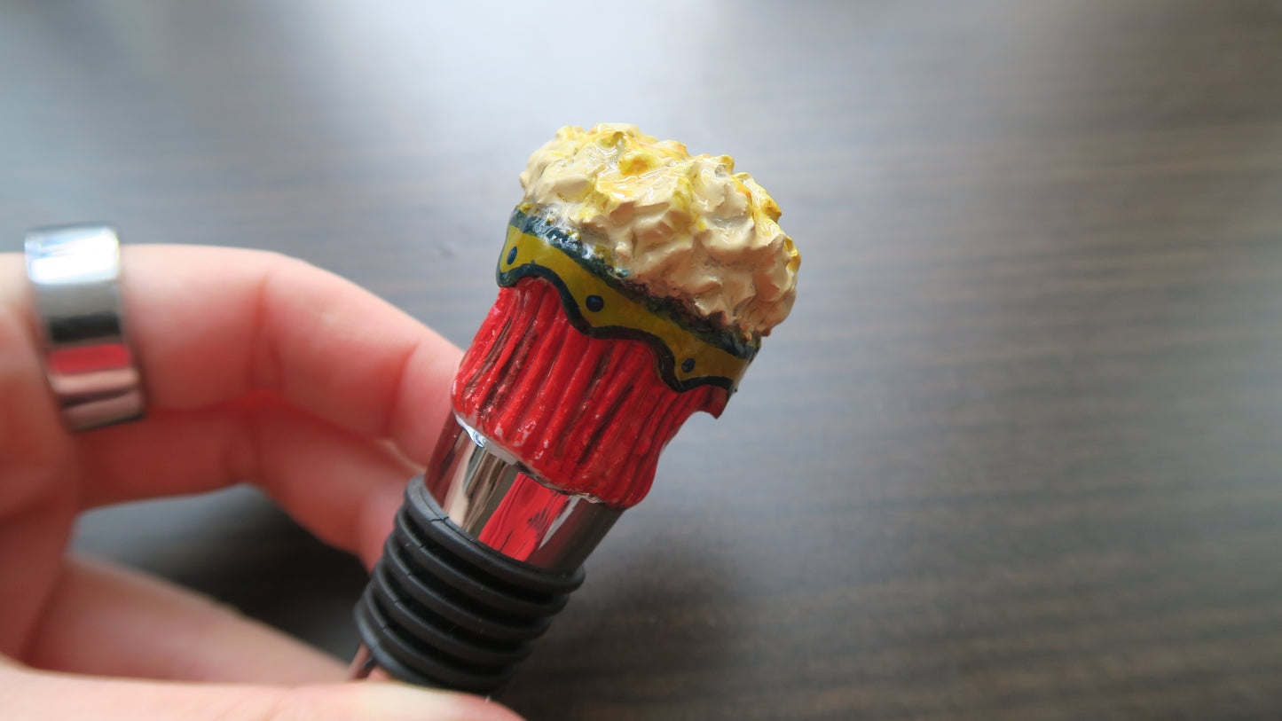Popcorn - Bottle Stopper