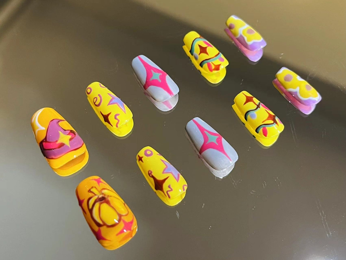 Wizard Hat - Halloween themed Press on nails