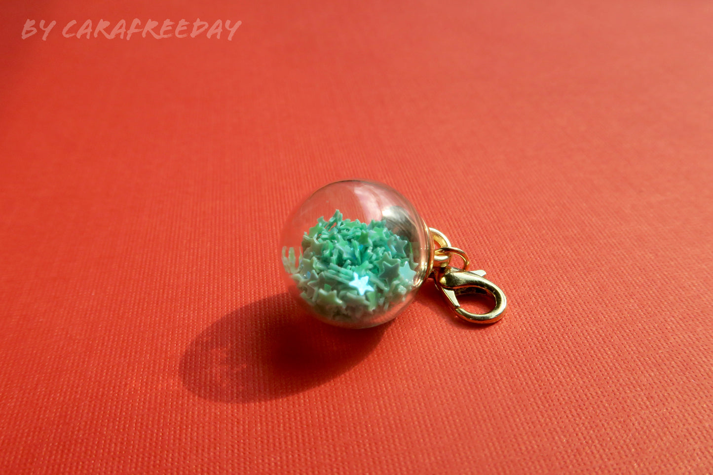 Confetti Ball Stitch Marker / Progress Tracker / Charm