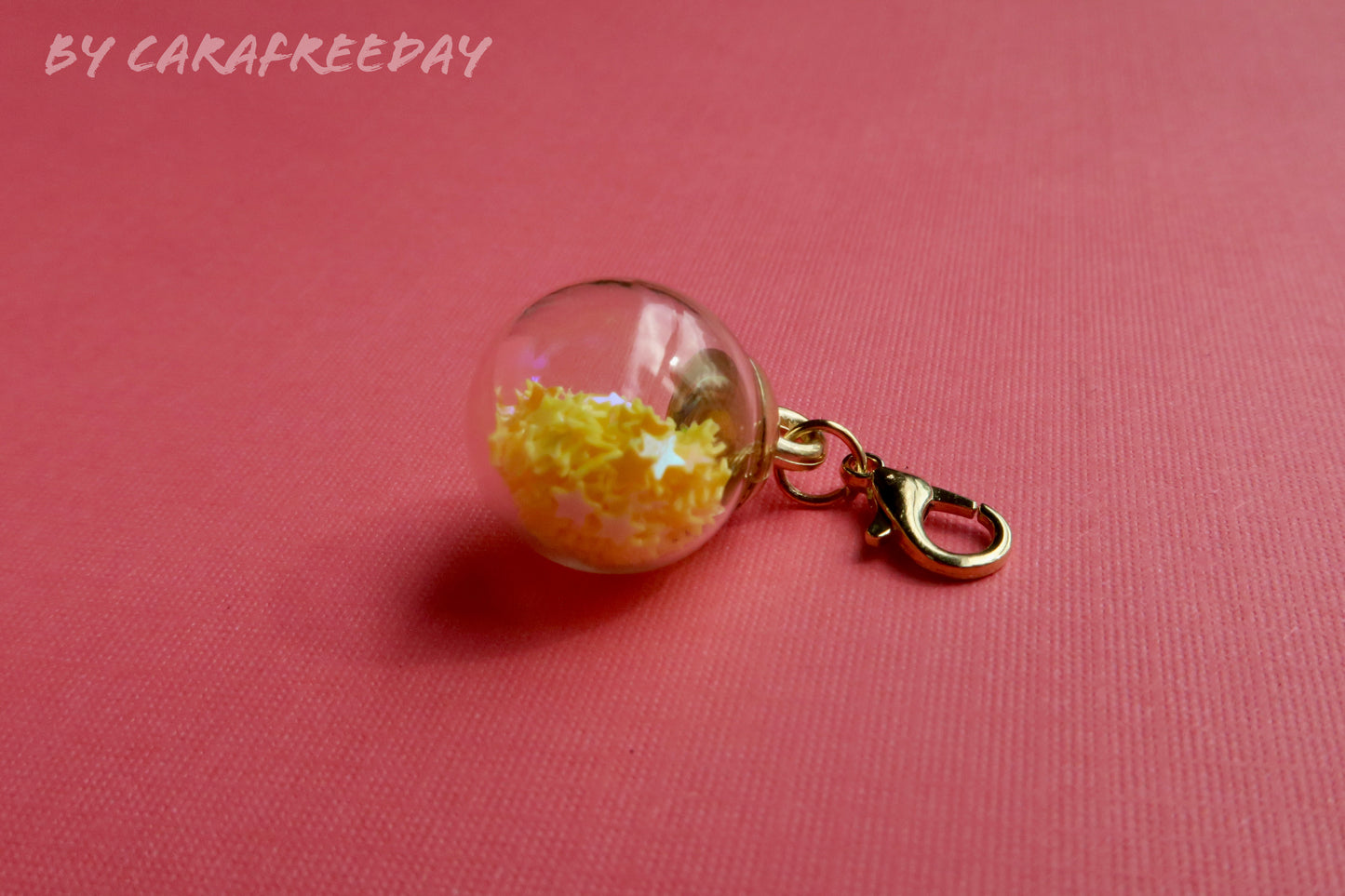 Confetti Ball Stitch Marker / Progress Tracker / Charm