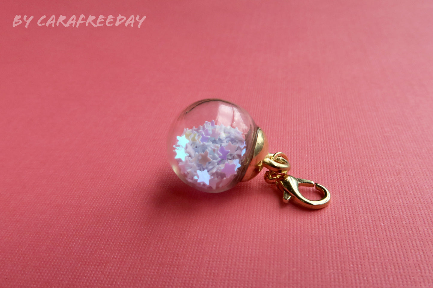 Confetti Ball Stitch Marker / Progress Tracker / Charm