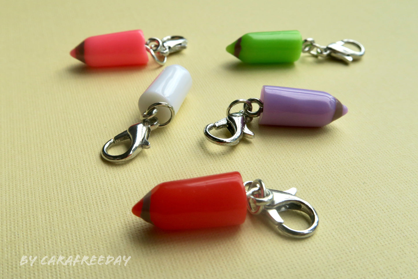 5 PC Pencil Stitch Marker, Back to school Progress Tracker