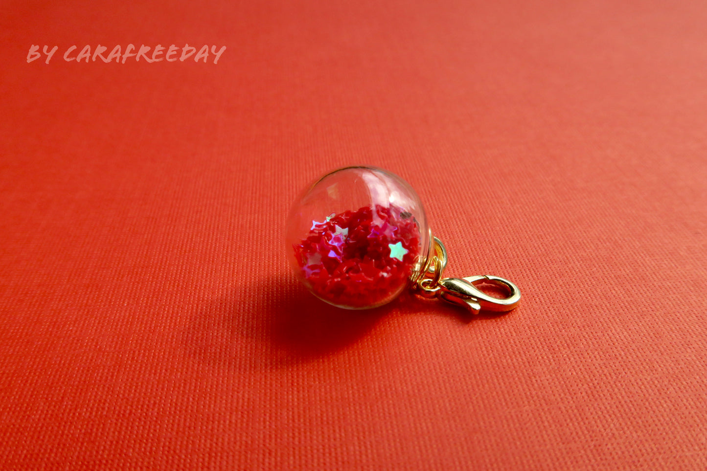 Confetti Ball Stitch Marker / Progress Tracker / Charm