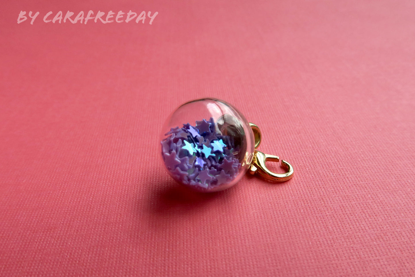 Confetti Ball Stitch Marker / Progress Tracker / Charm