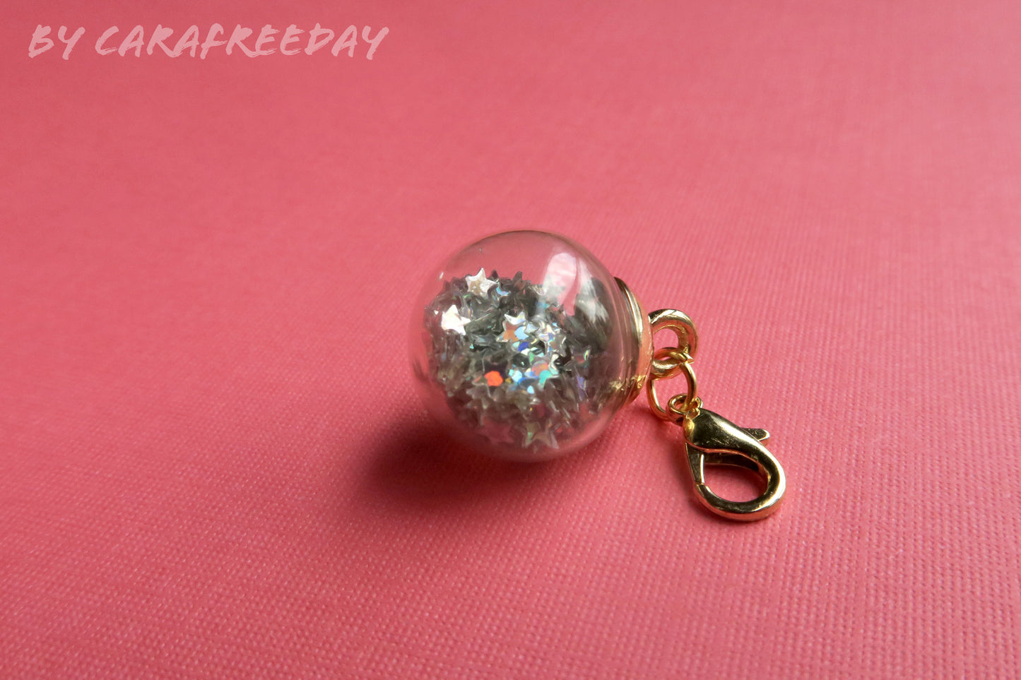 Confetti Ball Stitch Marker / Progress Tracker / Charm