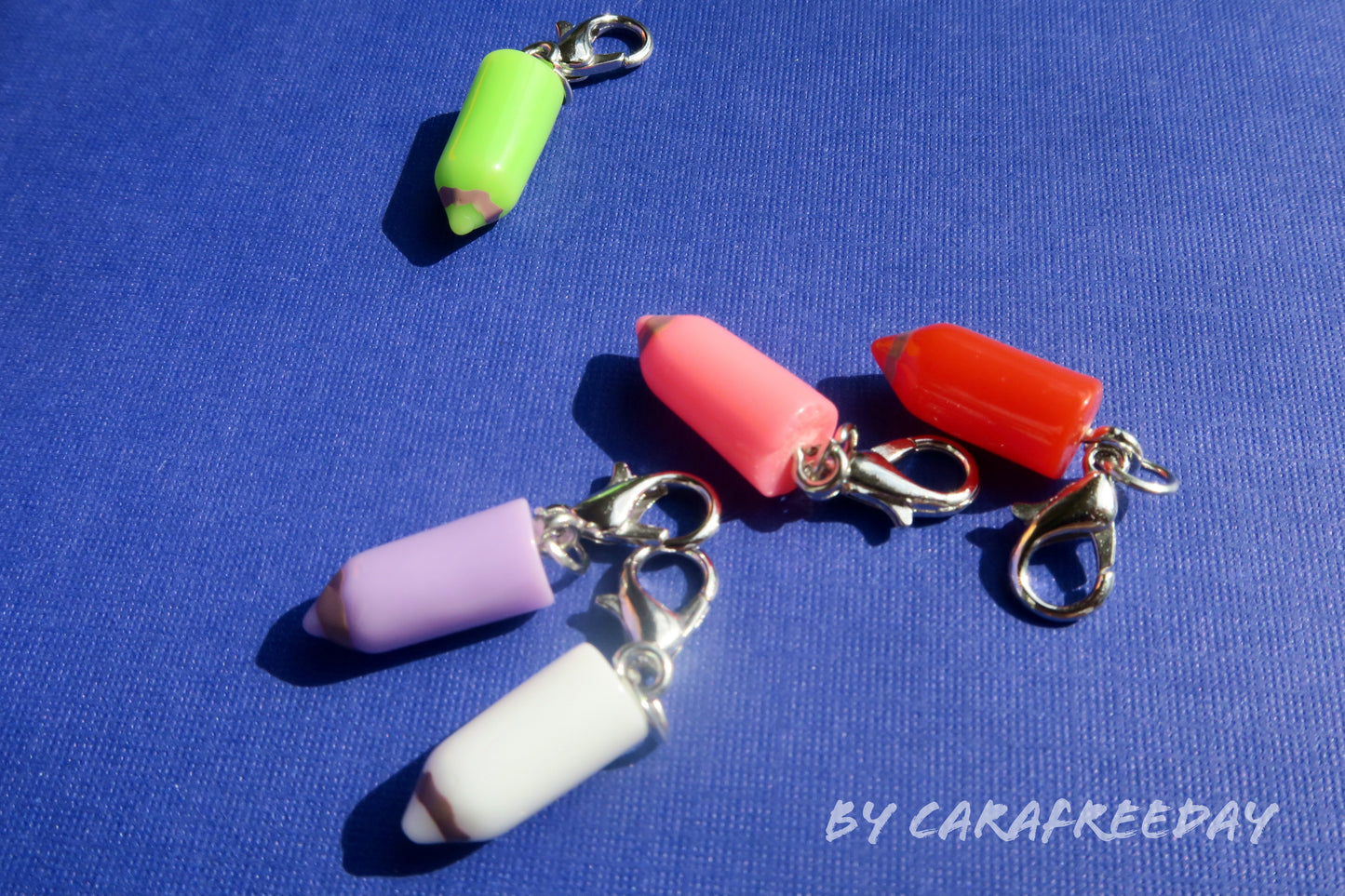 5 PC Pencil Stitch Marker, Back to school Progress Tracker