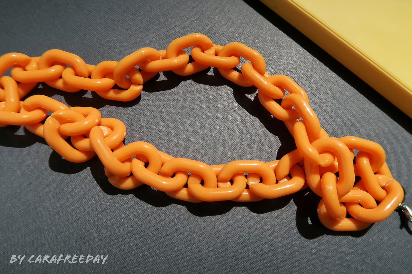Orange Wristlet/ Phone Strap