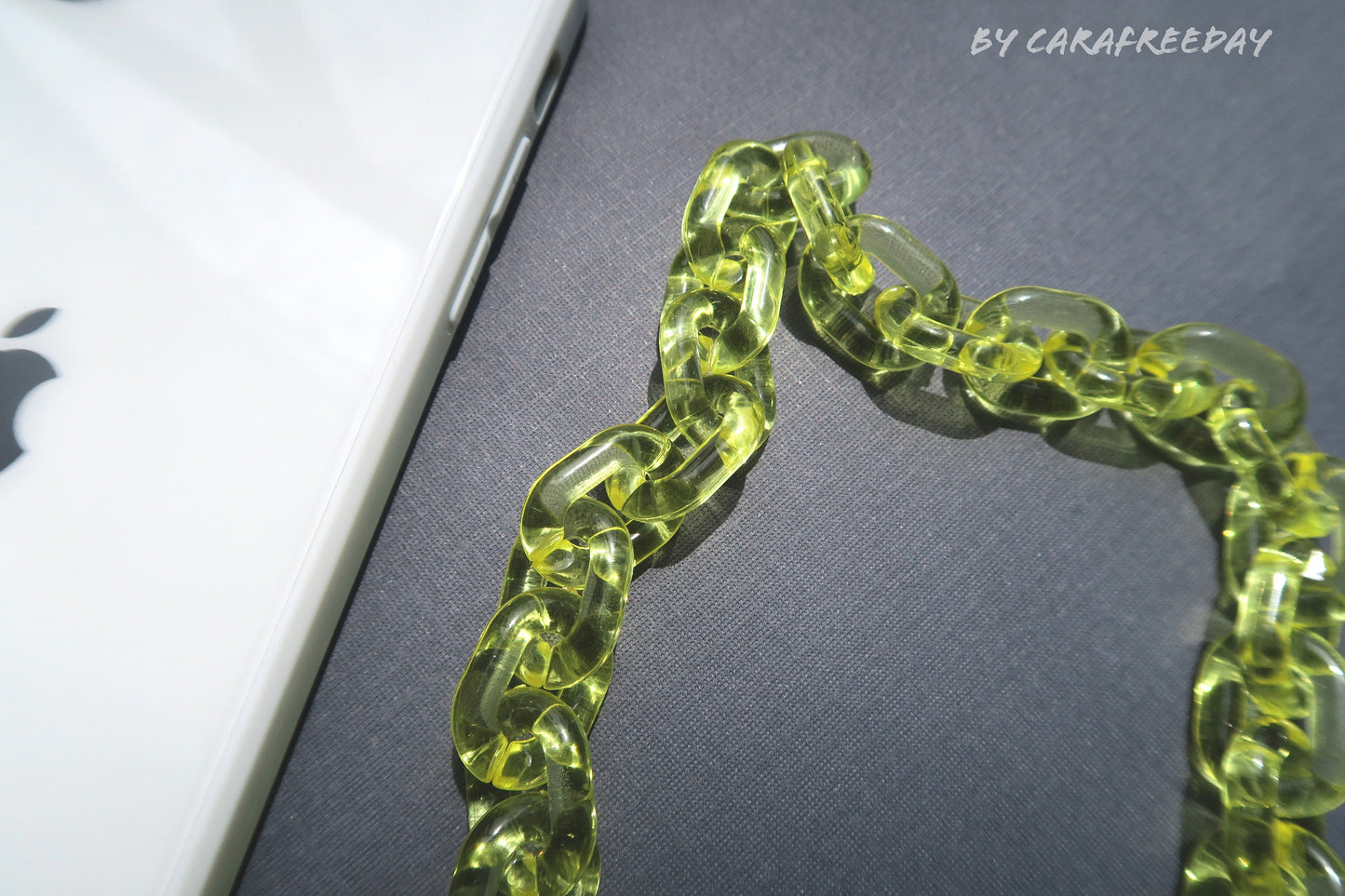 Bright Yellow Phone Strap