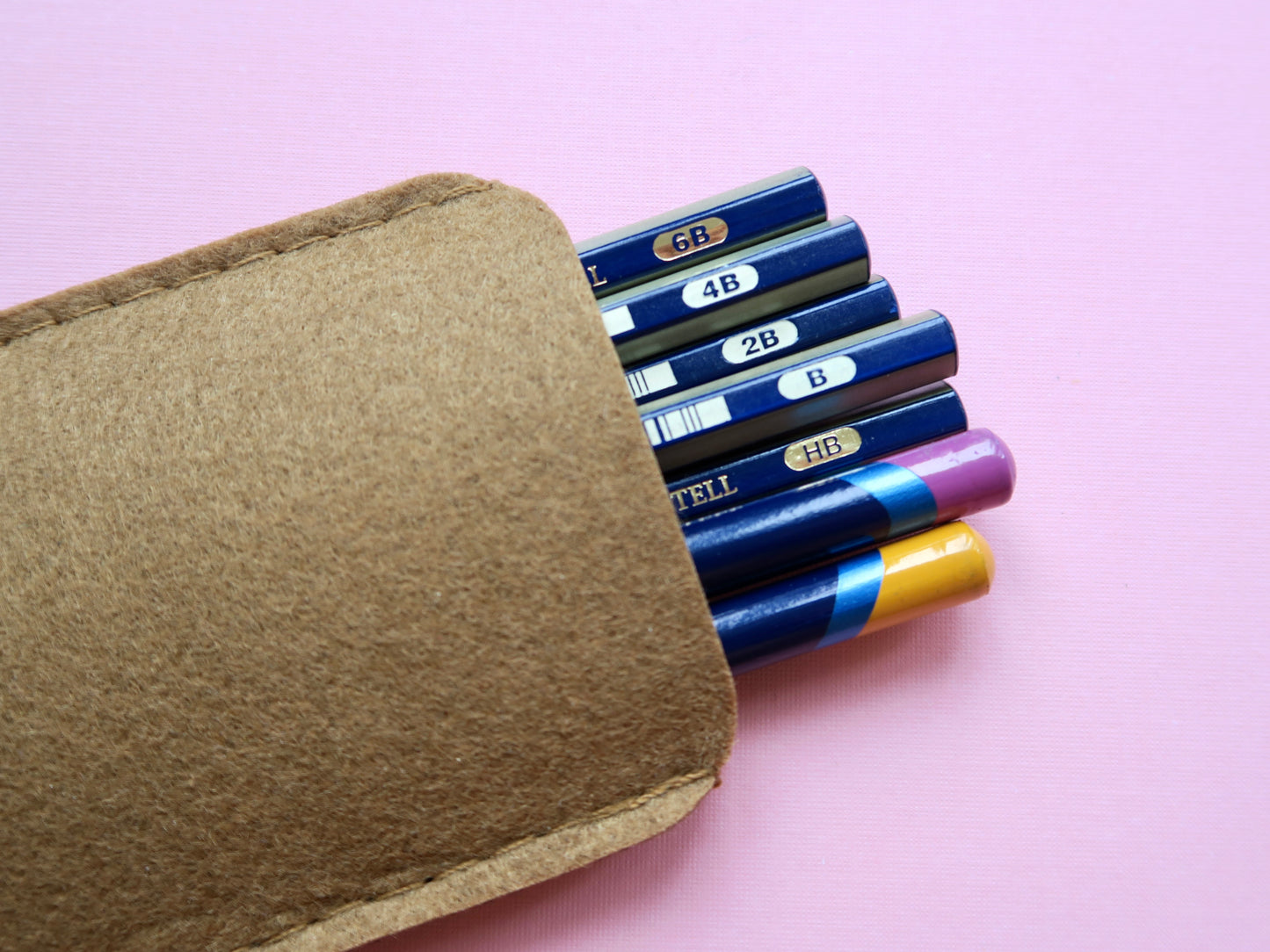 Artist Pouch / Pen Wrap / Pencil Pouch / Traveling Artist Essential/ Watch case/  Reading Glasses Case/ Portable glasses Pouch/ Pencil case