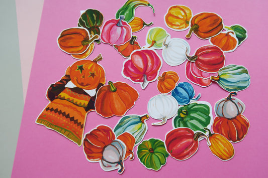 Pumpkin Stickers