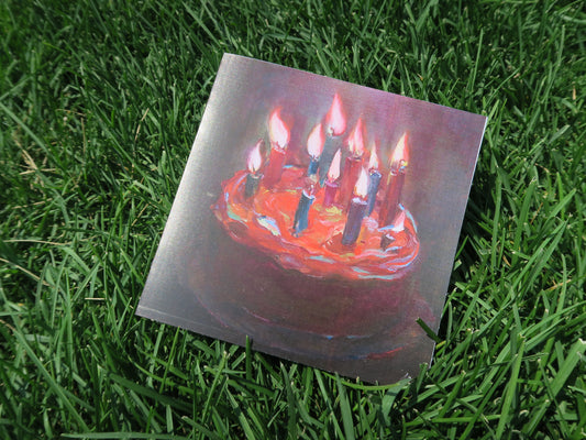 Cake - All Occasion Greeting Card (Blank inside)