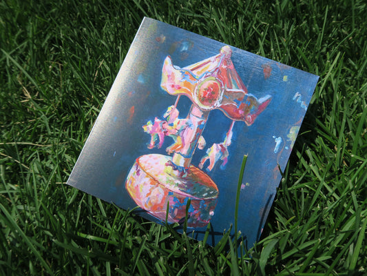Carousel - All Occasion Greeting Card (Blank inside)
