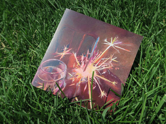 Sparkles - All Occasion Greeting Card (Blank inside)