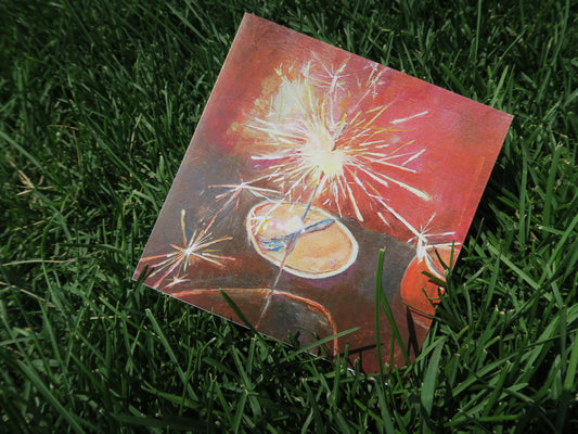 Sparkles - All Occasion Greeting Card (Blank inside)