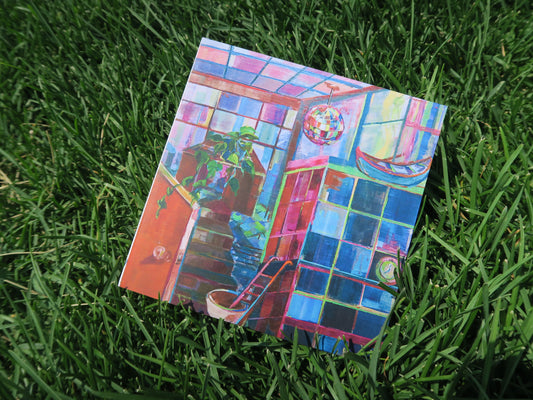Disco Time - All Occasion Greeting Card (Blank inside)