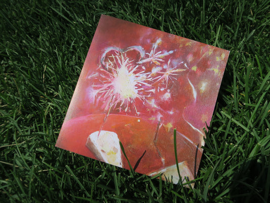 Sparkles - All Occasion Greeting Card (Blank inside)