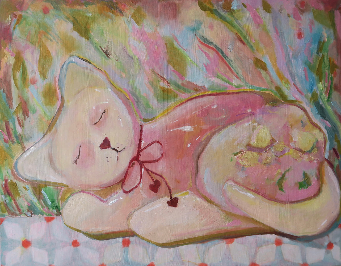 Ceramic Cats  - Art Print - By Freda Tan