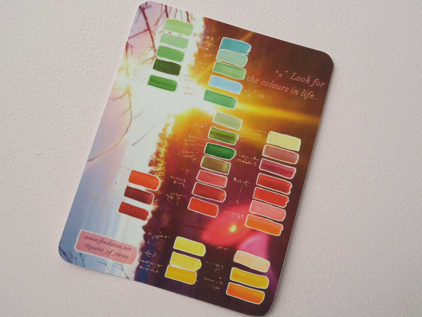 Look for colours in life - Sticker Sheet