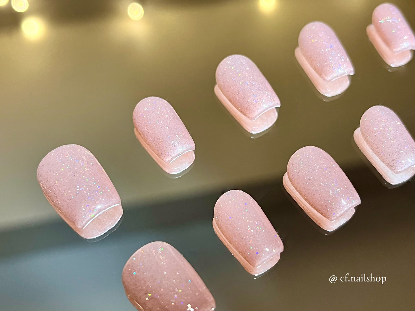 Lady in Pink -  Press on nails