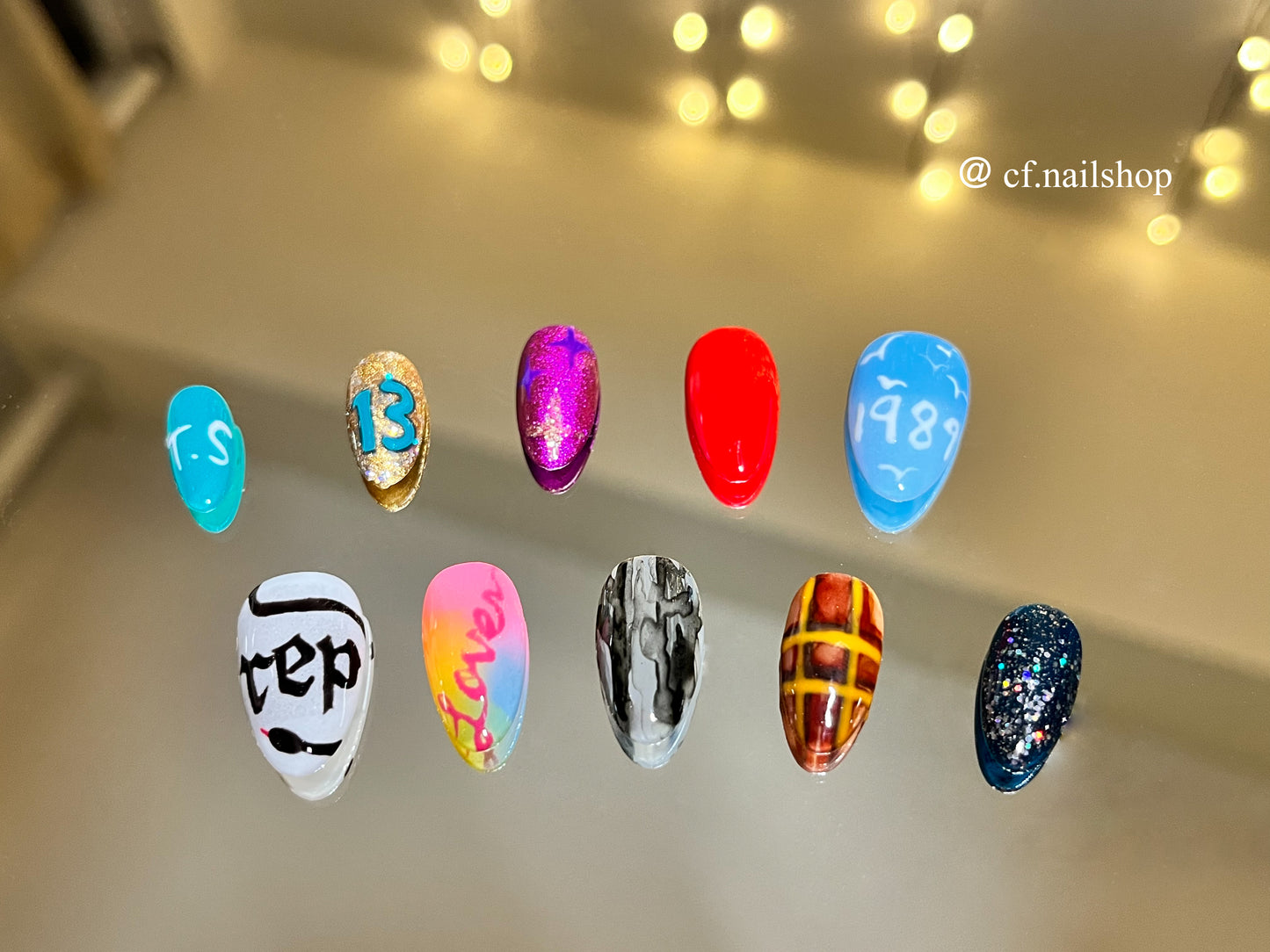 Taylor's version - The Eras Tour Press on nails