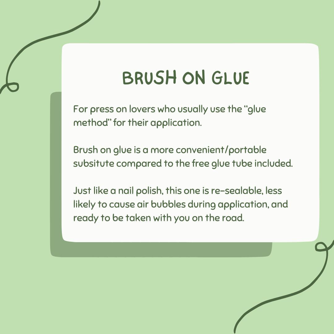 Brush on Glue - Press on Nail accessories