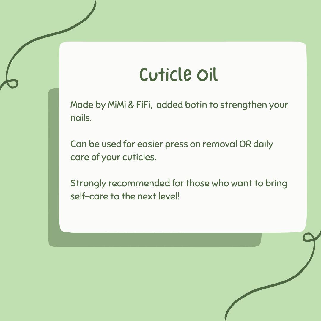 Cuticle Oil - Press on Nail accessories