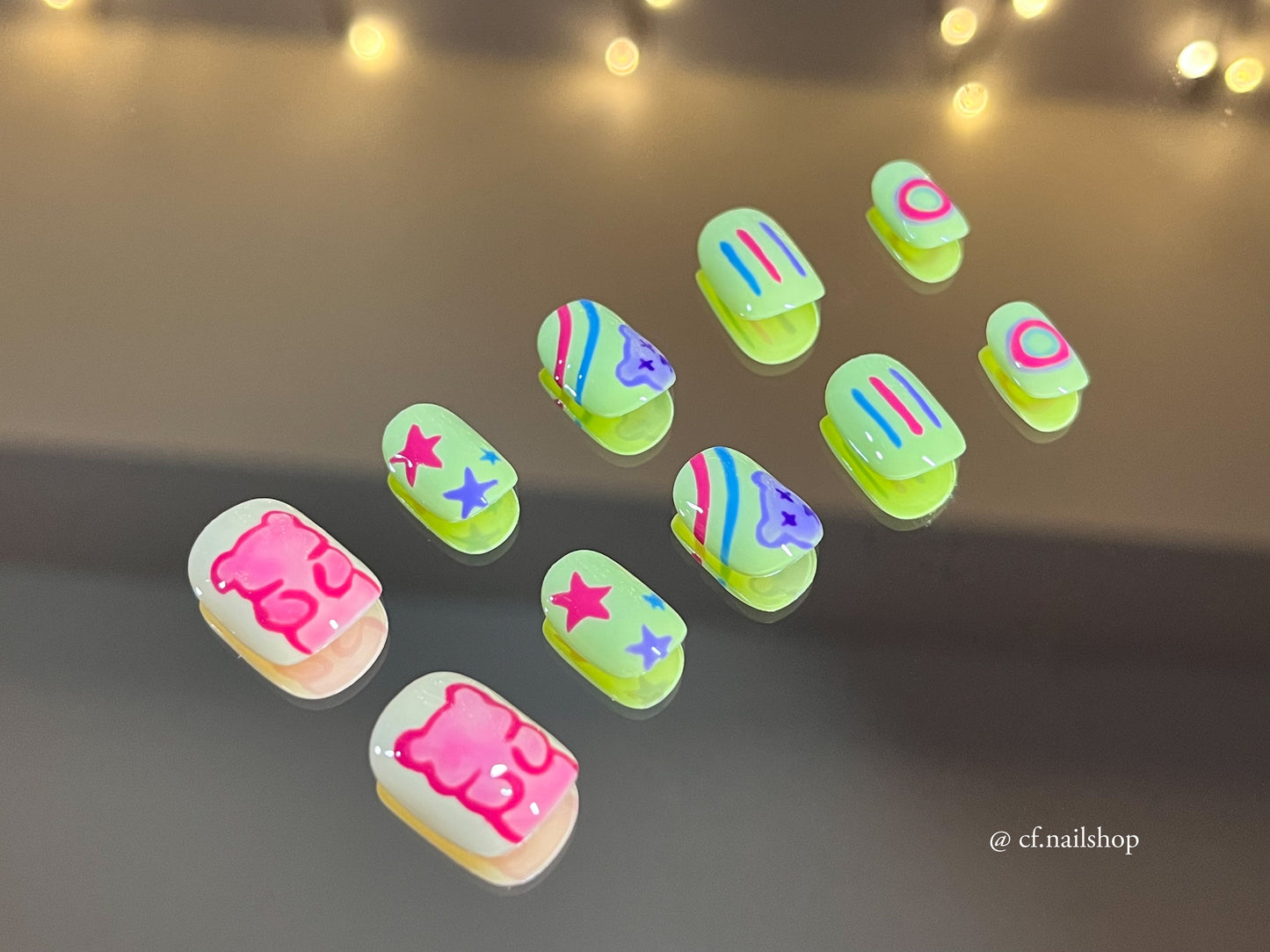 Gummy Bear -  Press on nail