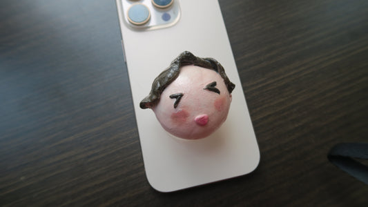 Mr.Han - Clay head phone grip