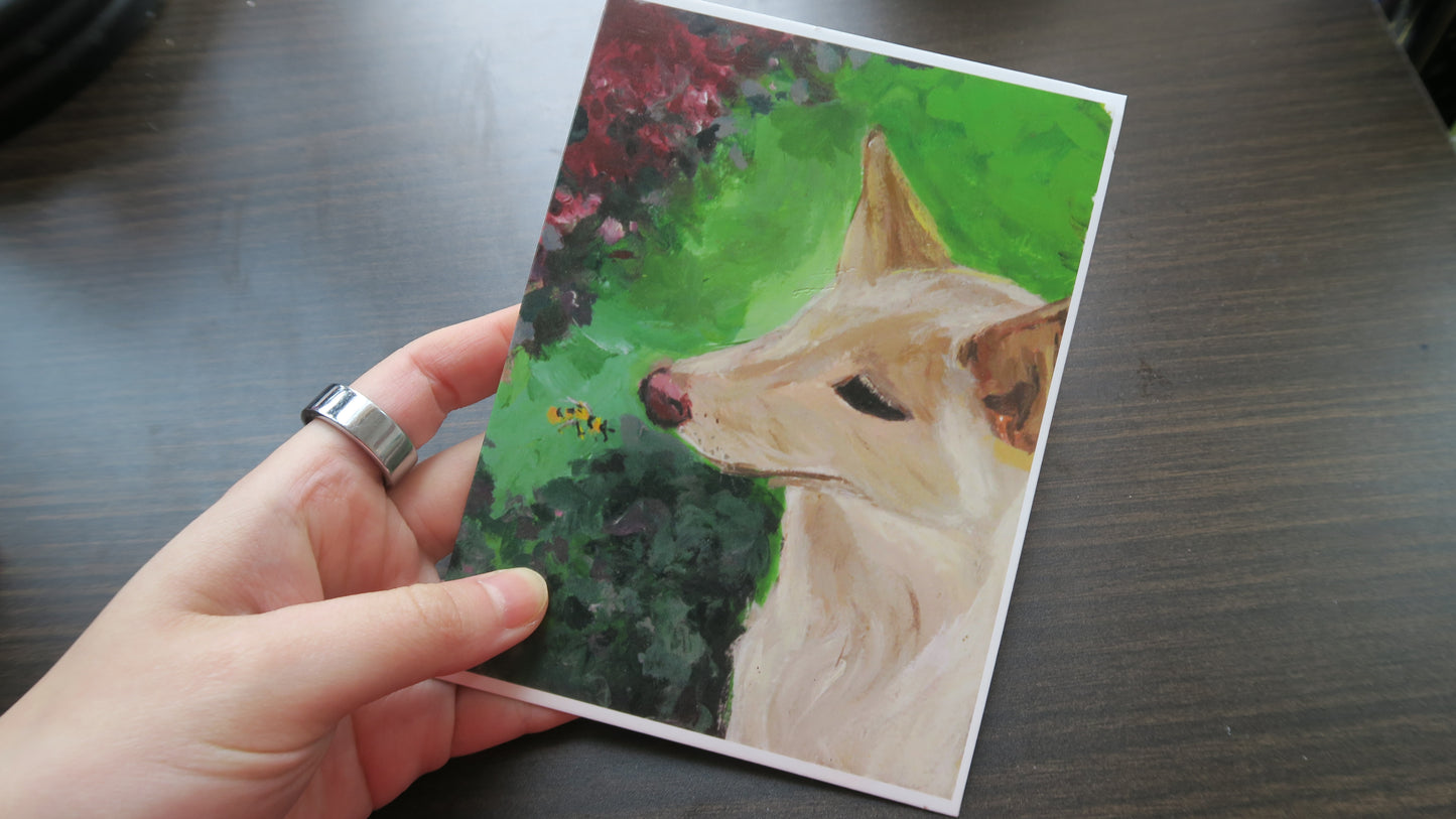 Human Companion / Dog - Greeting Card