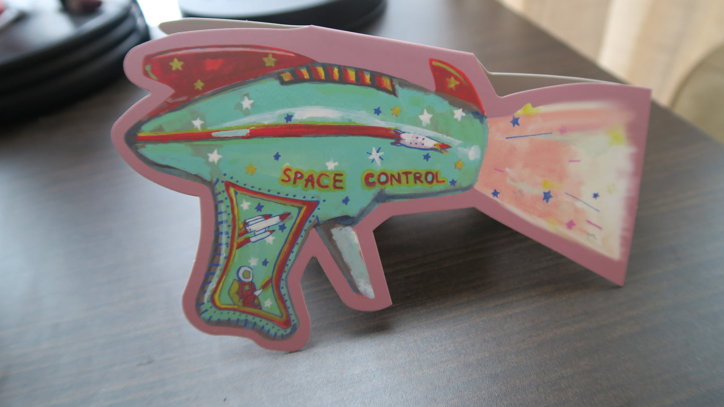 Space Control - Shaped Card