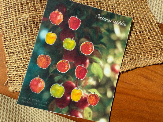 Ontario Apples - Sticker Sheet
