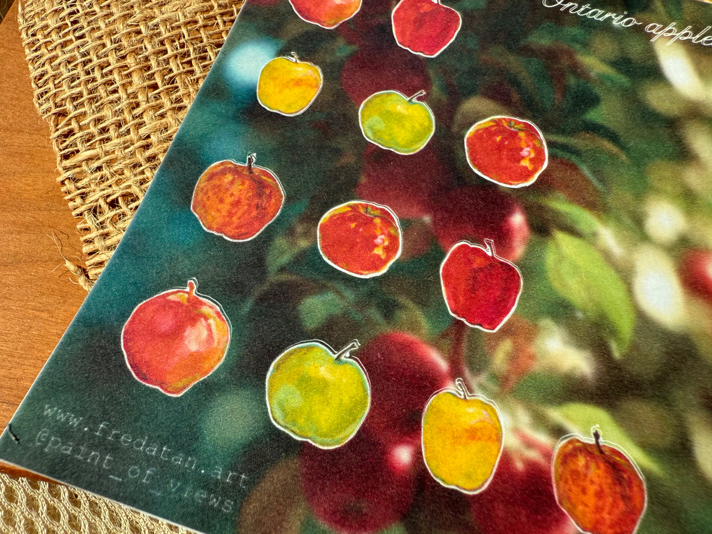 Ontario Apples - Sticker Sheet