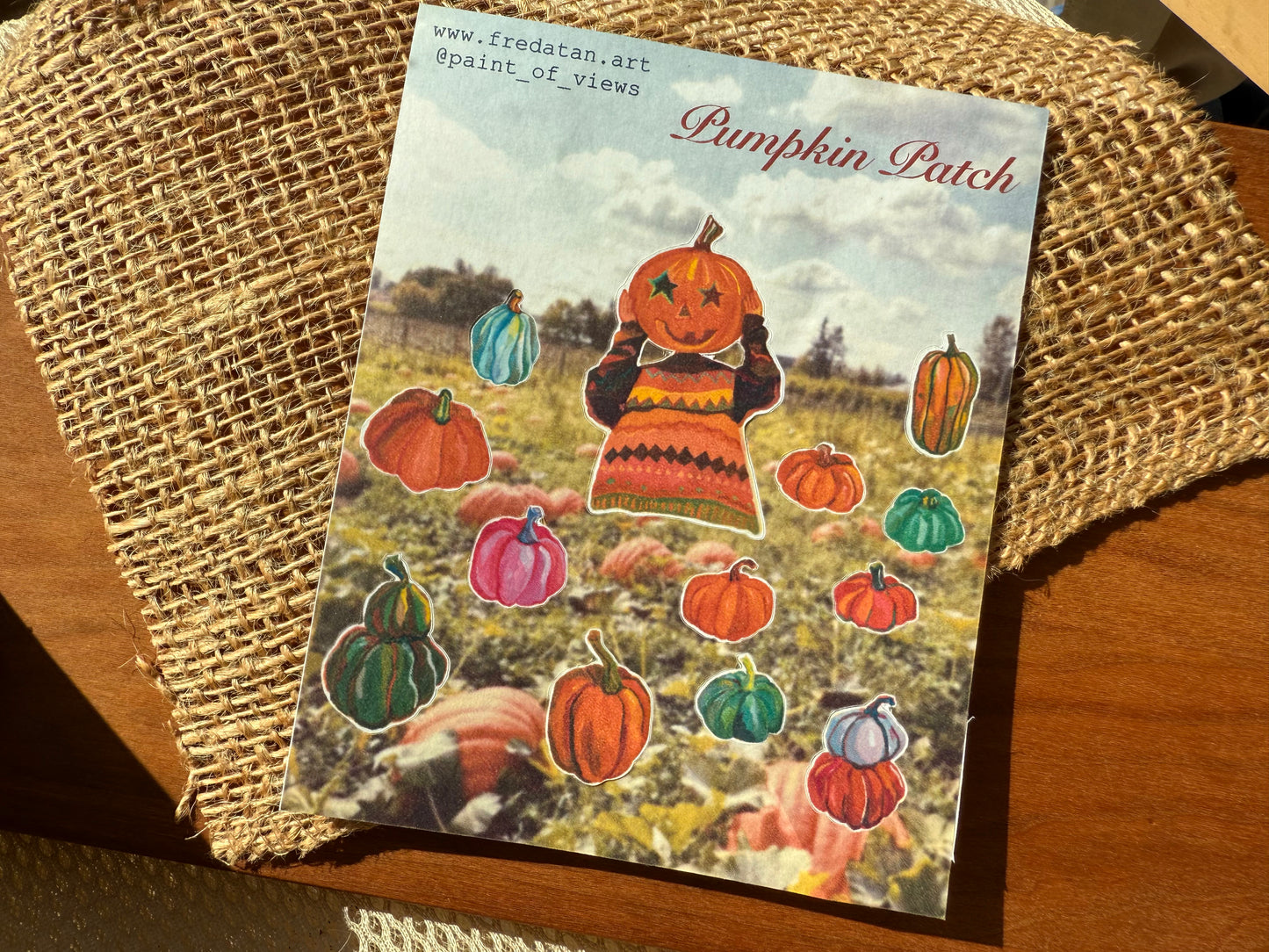 Pumpkin Patch - Sticker Sheet