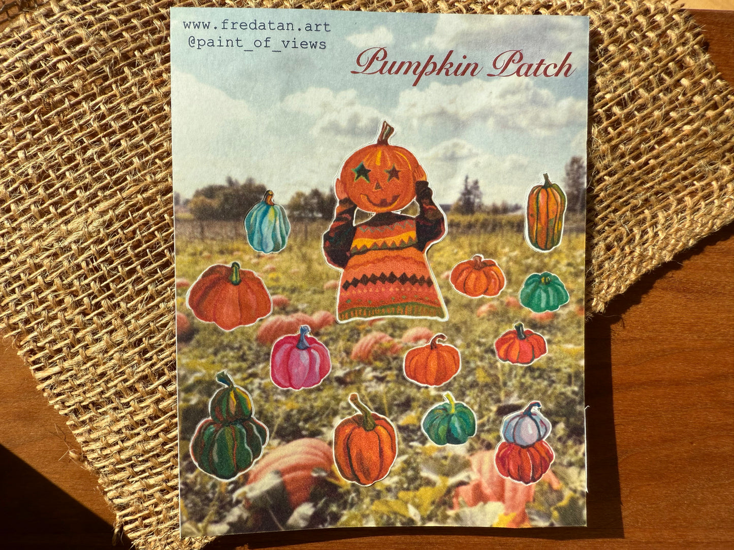 Pumpkin Patch - Sticker Sheet