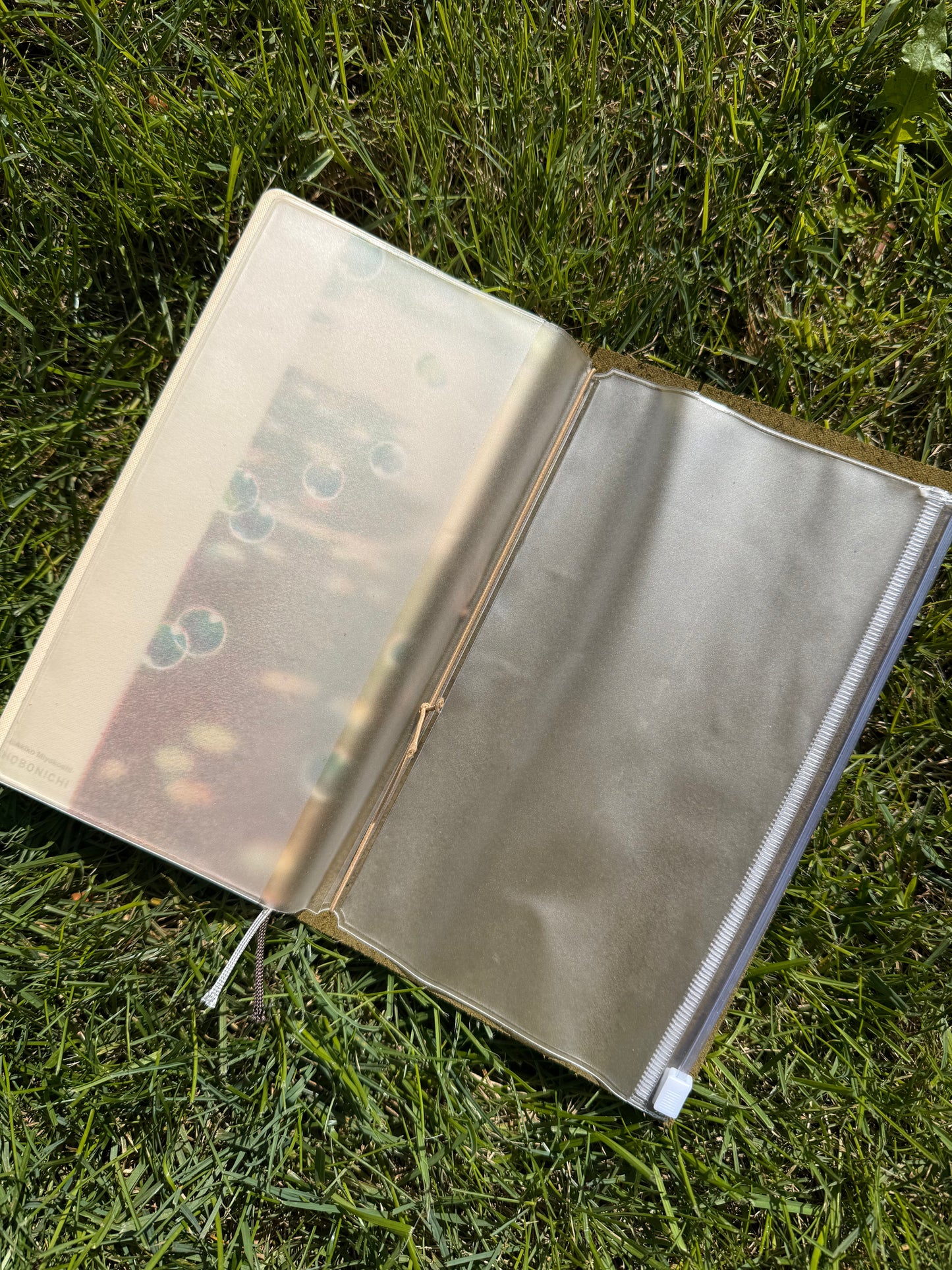 Leather Journal Cover - Fits hobonichi weeks