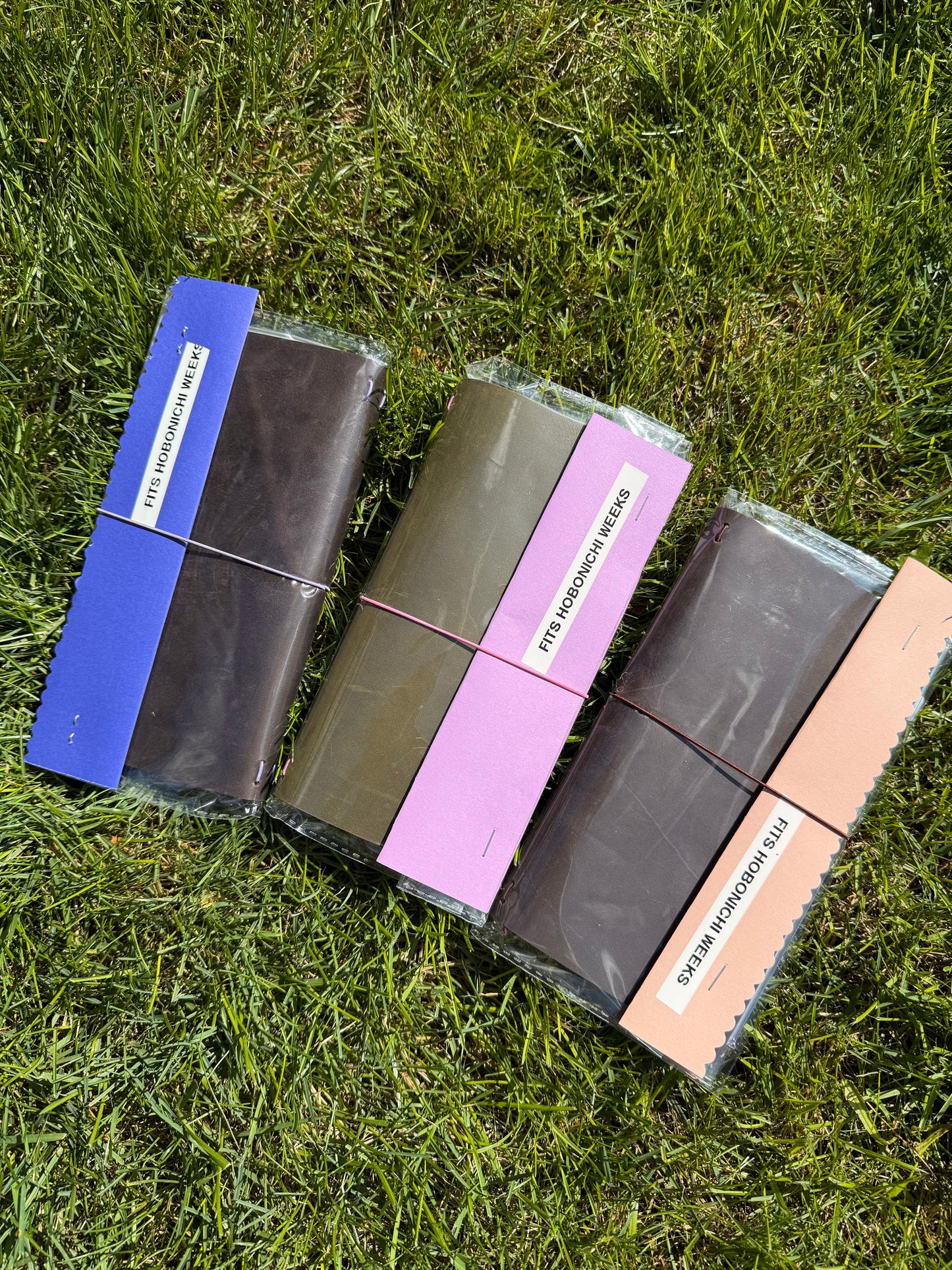 Leather Journal Cover - Fits hobonichi weeks