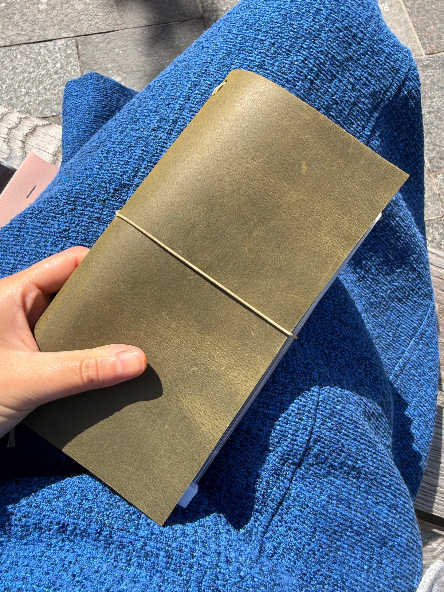 Leather Journal Cover - Fits hobonichi weeks