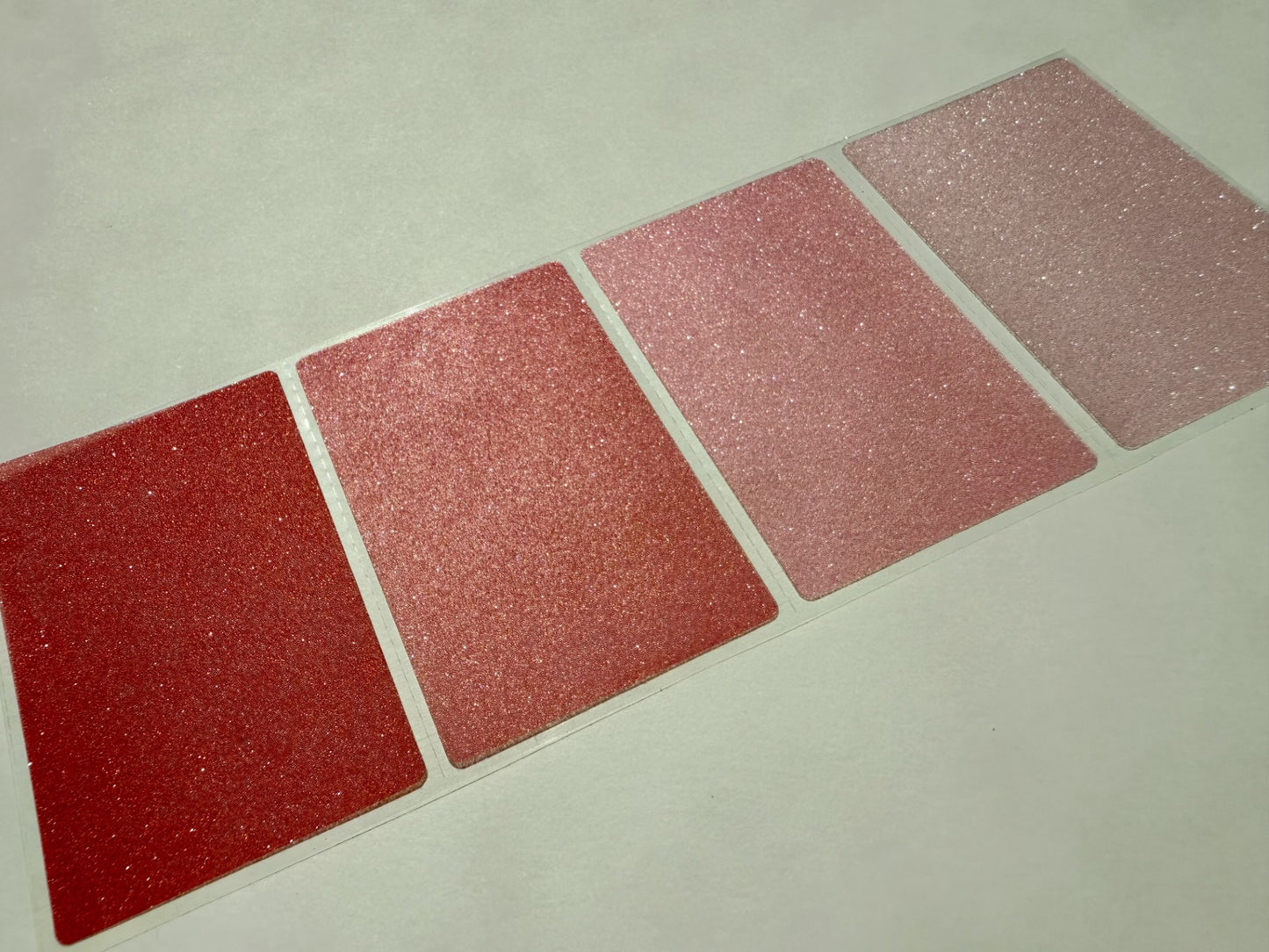 Glitter Sticky notes (Full adhesive) - Life of a stationary girl , Pearlescent stickers , Glitter highlighter