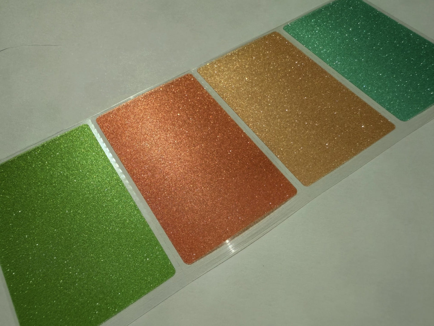 Glitter Sticky notes (Full adhesive) - Life of a stationary girl , Pearlescent stickers , Glitter highlighter