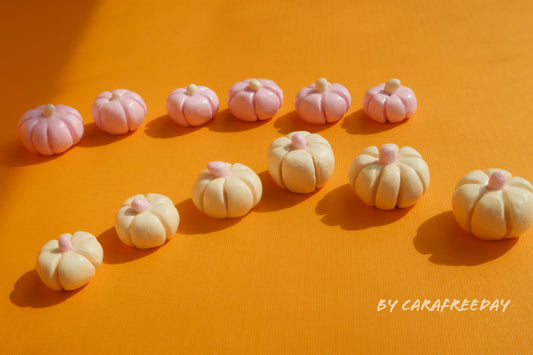 Pastel Color Pumpkin Charm