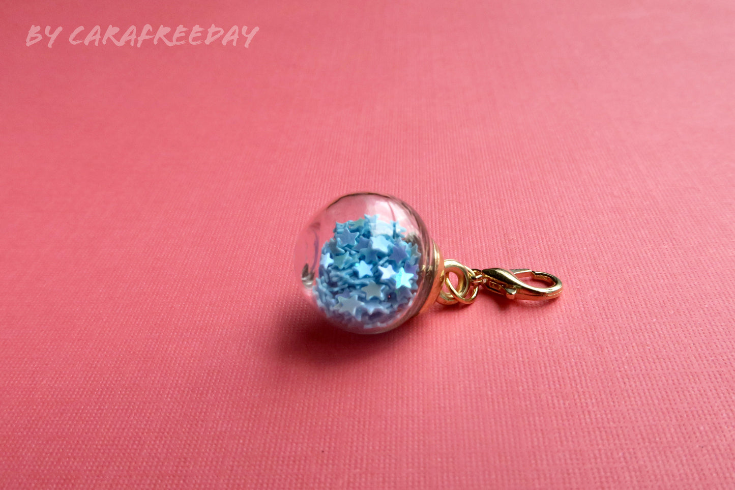 Confetti Ball Stitch Marker / Progress Tracker / Charm